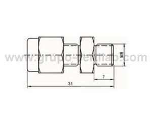 ADAPTADOR DE SONDA 1,5 mm PARA ROSCA M8